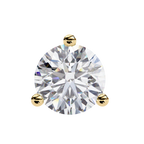 Round Diamond Stud Earrings – Lab Grown Brilliant Cut 3-Prong Setting, 2.57 Carat Diamond Studs– Lustraa’s Studded Earrings