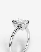 2 Carat Lab Grown Elongated Radiant Diamond Ring