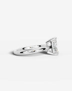 2 Carat Lab Grown Elongated Radiant Diamond Ring