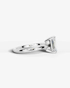 2 Carat Lab Grown Emerald Cut Diamond Ring