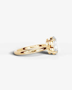 2 Carat Lab Grown Oval Diamond Ring