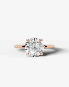 2 Carat Lab Grown Round Diamond Ring