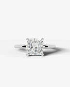 2 Carat Lab Grown Square Cushion Diamond Ring
