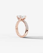 2 Carat Lab Grown Diamond Signature Marquise Ring