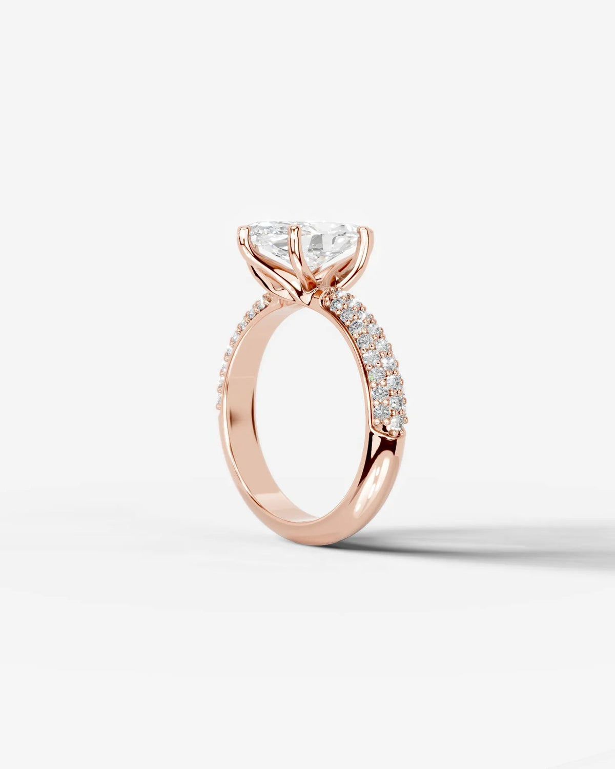 2 Carat Lab Grown Diamond Signature Marquise Ring