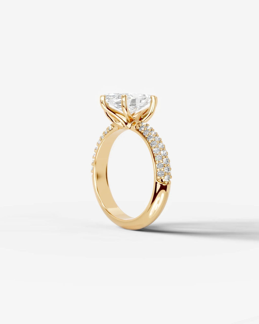 2 Carat Lab Grown Diamond Signature Marquise Ring