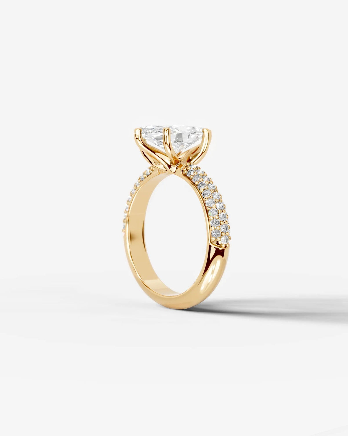 2 Carat Lab Grown Diamond Signature Marquise Ring