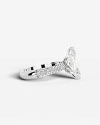 2 Carat Lab Grown Diamond Signature Marquise Ring