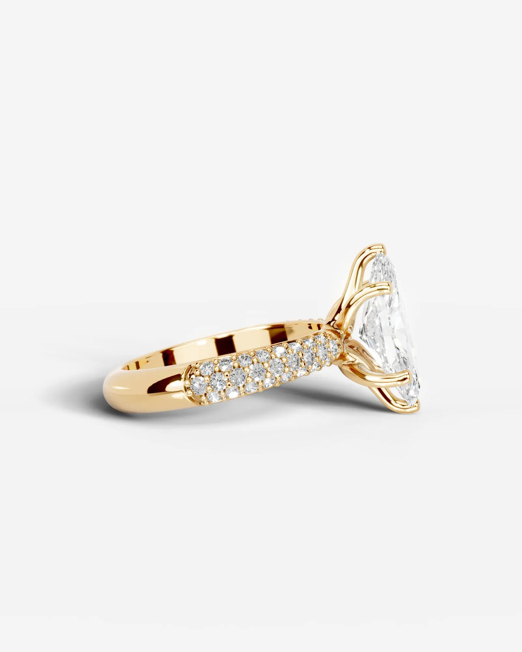 2 Carat Lab Grown Diamond Signature Marquise Ring
