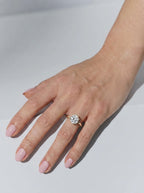 2 Carat Lab Grown Round Cut Diamond Six-Prong Solitaire Ring