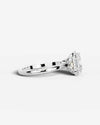 2 Carat Lab Grown Asscher Cut Diamond Halo Ring