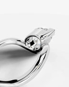 2 Carat Lab Grown Pear Cut Diamond Curved Bypass Ring