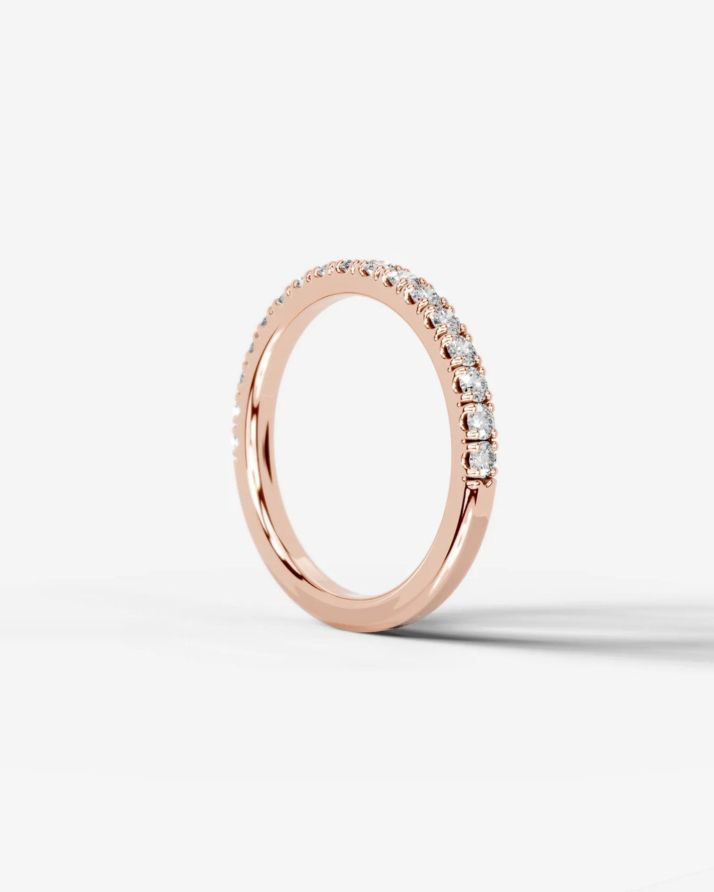 Lab Grown Diamond Classic Pavé Eternity Band Ring