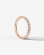 Lab Grown Diamond Classic Pavé Eternity Band Ring