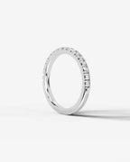 Lab Grown Diamond Classic Pavé Eternity Band Ring