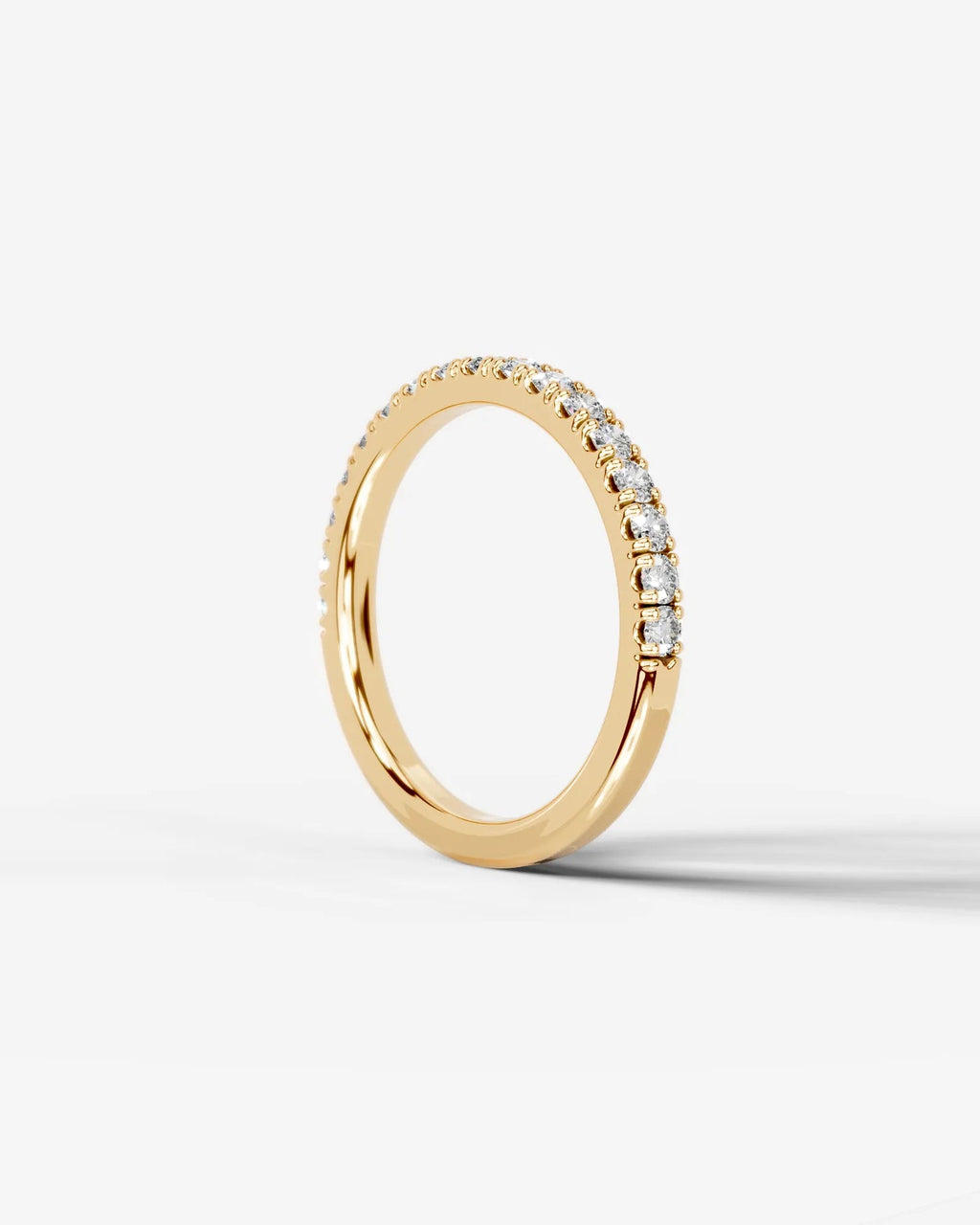 Lab Grown Diamond Classic Pavé Eternity Band Ring
