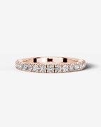 Lab Grown Diamond Classic Pavé Eternity Band Ring