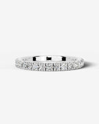 Lab Grown Diamond Classic Pavé Eternity Band Ring