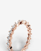 Lab Grown Diamond Starlight Eternity Band Ring