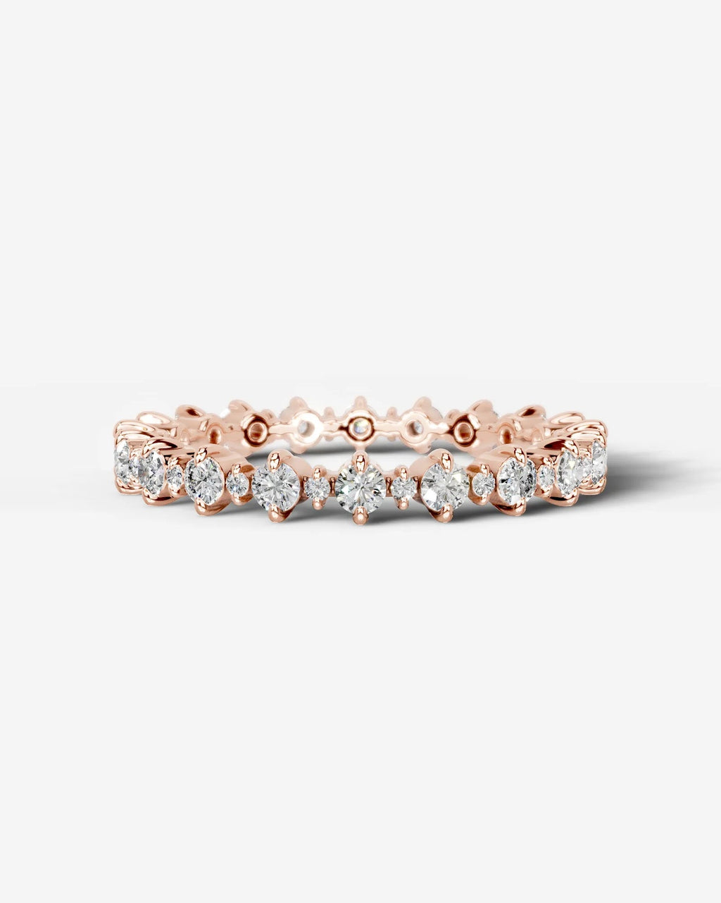 Lab Grown Diamond Starlight Eternity Band Ring