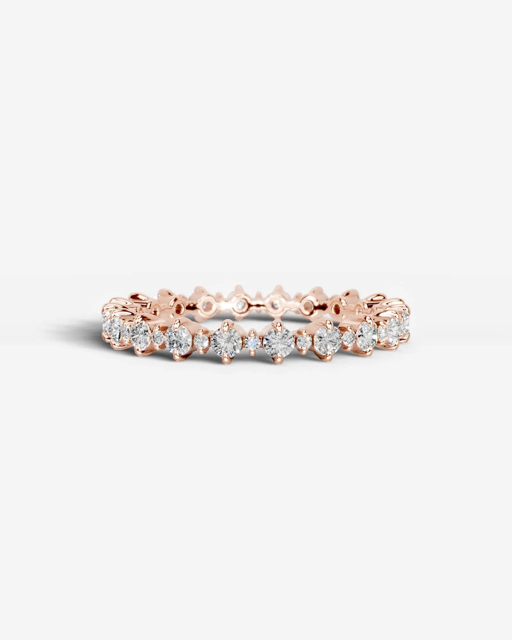Lab Grown Diamond Starlight Eternity Band Ring