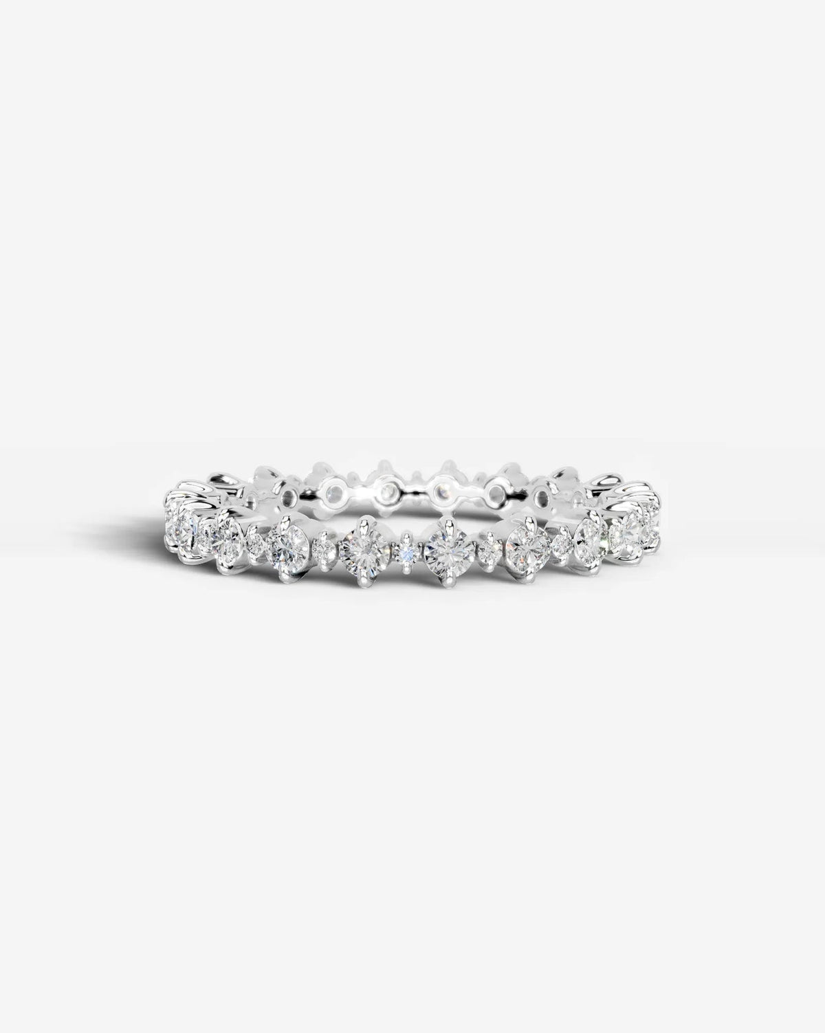 Lab Grown Diamond Starlight Eternity Band Ring