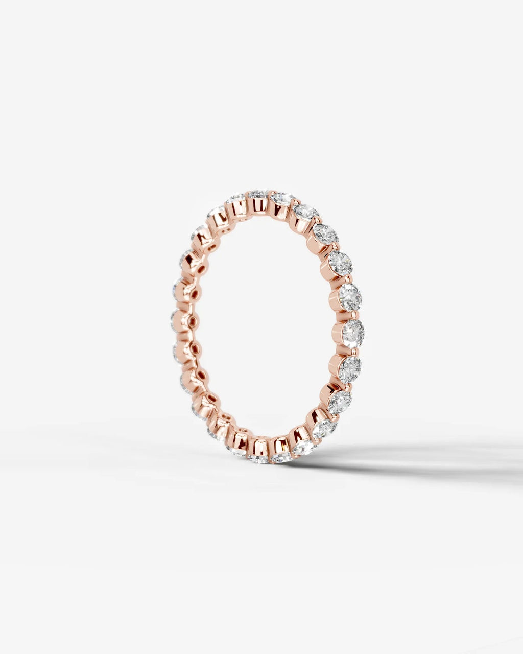 Lab Grown Diamond Classic Round Cut Channel Set Band