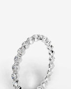 Lab Grown Diamond Classic Round Cut Channel Set Band