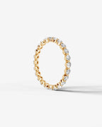 Lab Grown Diamond Classic Round Cut Channel Set Band