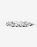 Lab Grown Diamond Classic Round Cut Channel Set Band