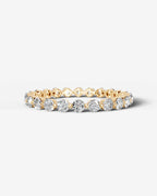Lab Grown Diamond Classic Round Cut Channel Set Band
