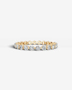 Lab Grown Diamond Classic Round Cut Channel Set Band