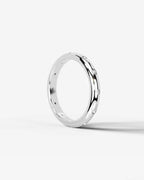 Lab Grown Diamond Floating Round Cut Accent Ring