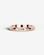 Lab Grown Diamond Floating Round Cut Accent Ring