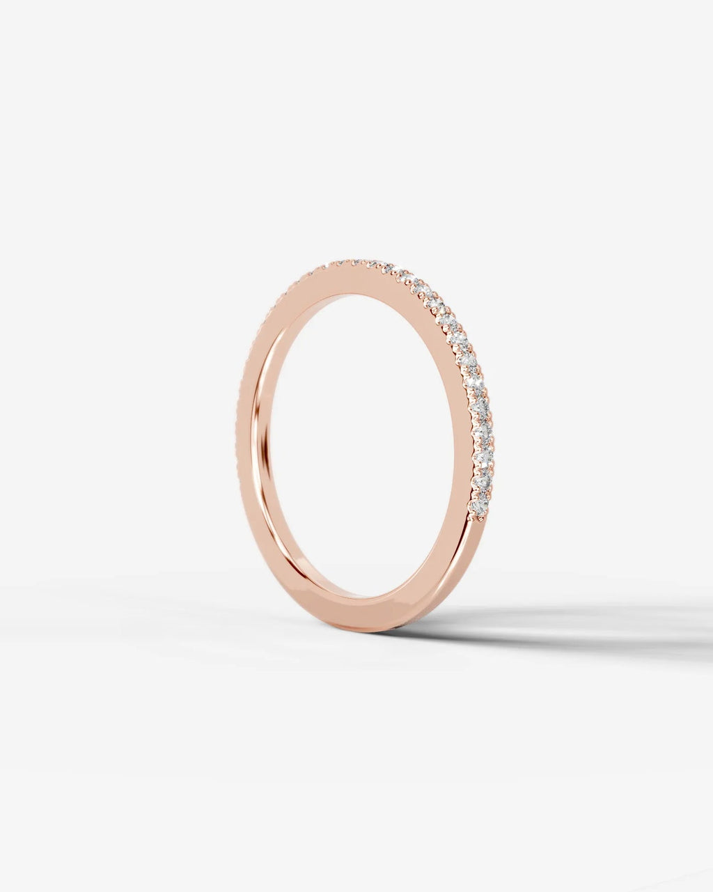 Lab Grown Diamond Pavé Eternity Band Ring