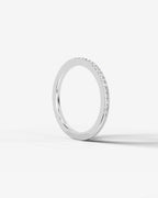 Lab Grown Diamond Pavé Eternity Band Ring