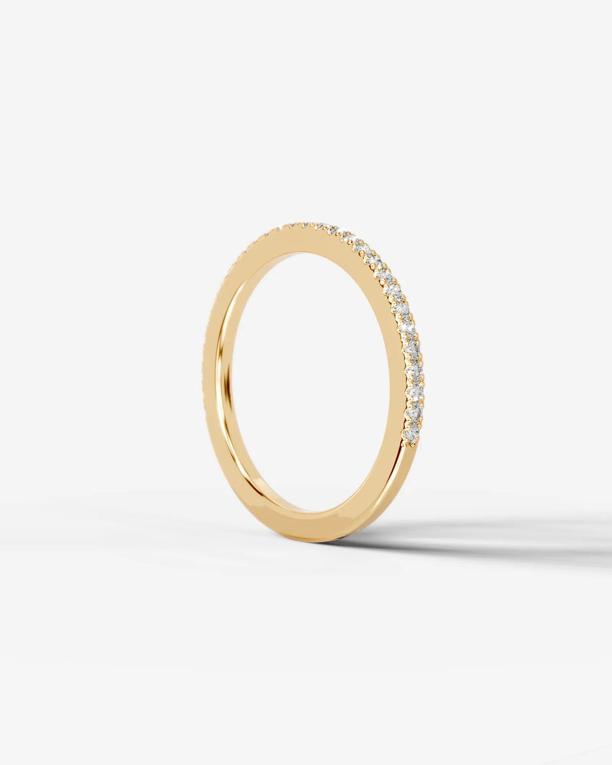 Lab Grown Diamond Pavé Eternity Band Ring