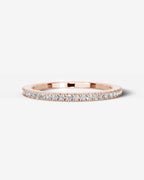 Lab Grown Diamond Pavé Eternity Band Ring