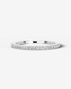 Lab Grown Diamond Pavé Eternity Band Ring