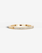 Lab Grown Diamond Pavé Eternity Band Ring