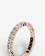 Lab Grown Diamond Full Circle Eternity Band Ring