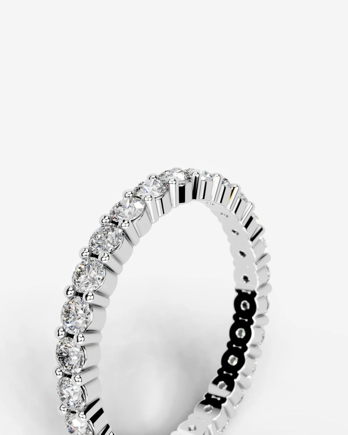 Lab Grown Diamond Full Circle Eternity Band Ring