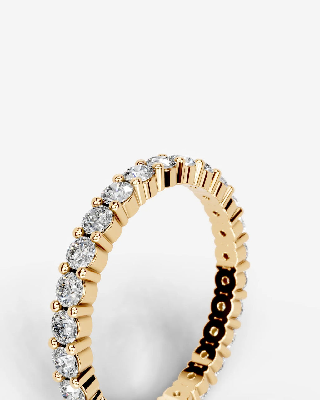 Lab Grown Diamond Full Circle Eternity Band Ring