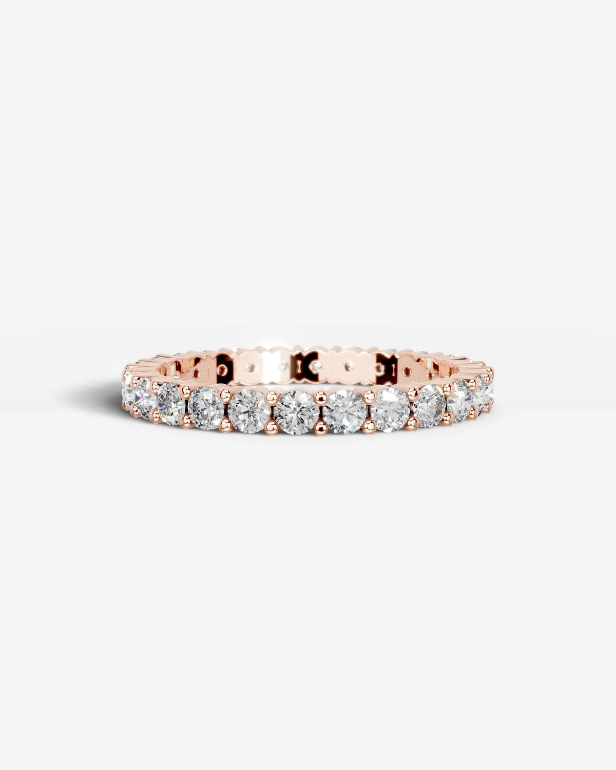Lab Grown Diamond Full Circle Eternity Band Ring