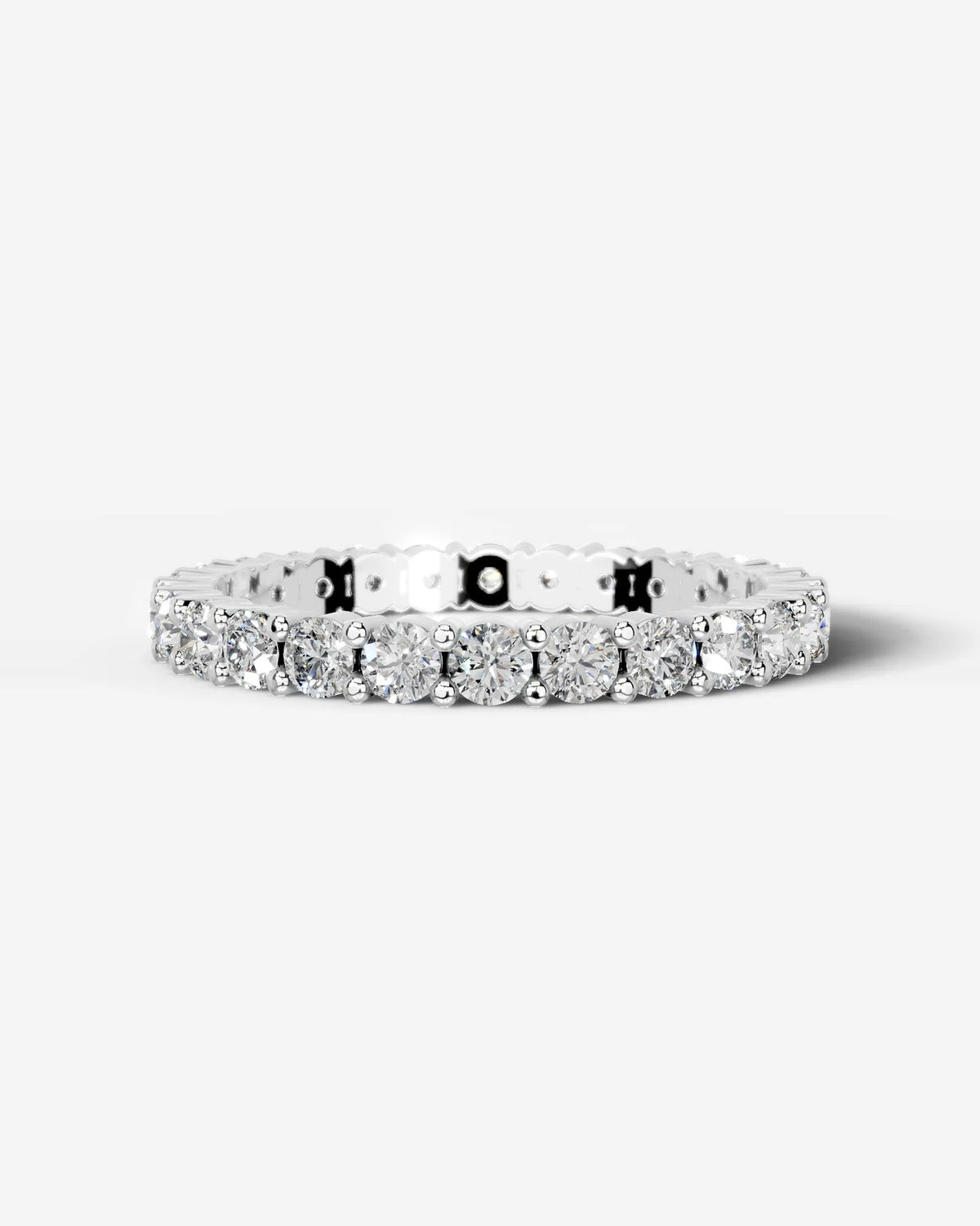 Lab Grown Diamond Full Circle Eternity Band Ring