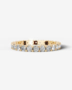 Lab Grown Diamond Full Circle Eternity Band Ring