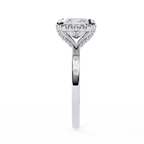 Princess Cut Lab Grown Diamond Engagement Ring – 2 CT Elegant Bridal Ring, Solitaire Wedding Jewelry– Lustraa’s Princess Diamond Ring