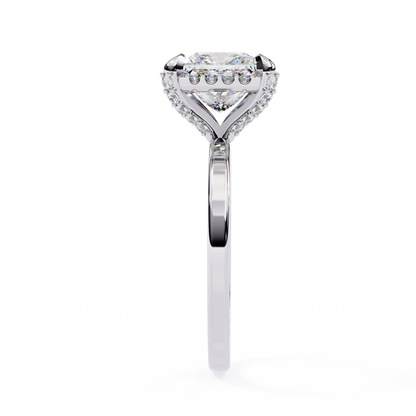 2.03 Carat Princess Cut Lab Grown Diamond Ring – Elegant Engagement Ring– Lustraa’s Princess Diamond Ring