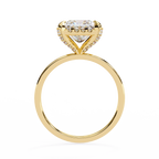 Princess Cut Lab Grown Diamond Engagement Ring – 2 CT Elegant Bridal Ring, Solitaire Wedding Jewelry– Lustraa’s Princess Diamond Ring