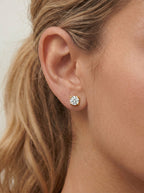 Lab Grown Diamond Classic Solitaire Stud Earrings